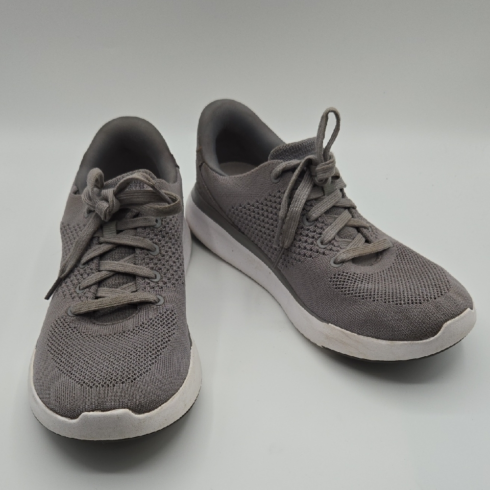 Kizik | Gray Lima Hands Free Knit Sneakers Men's 8.5 Or Women's 10